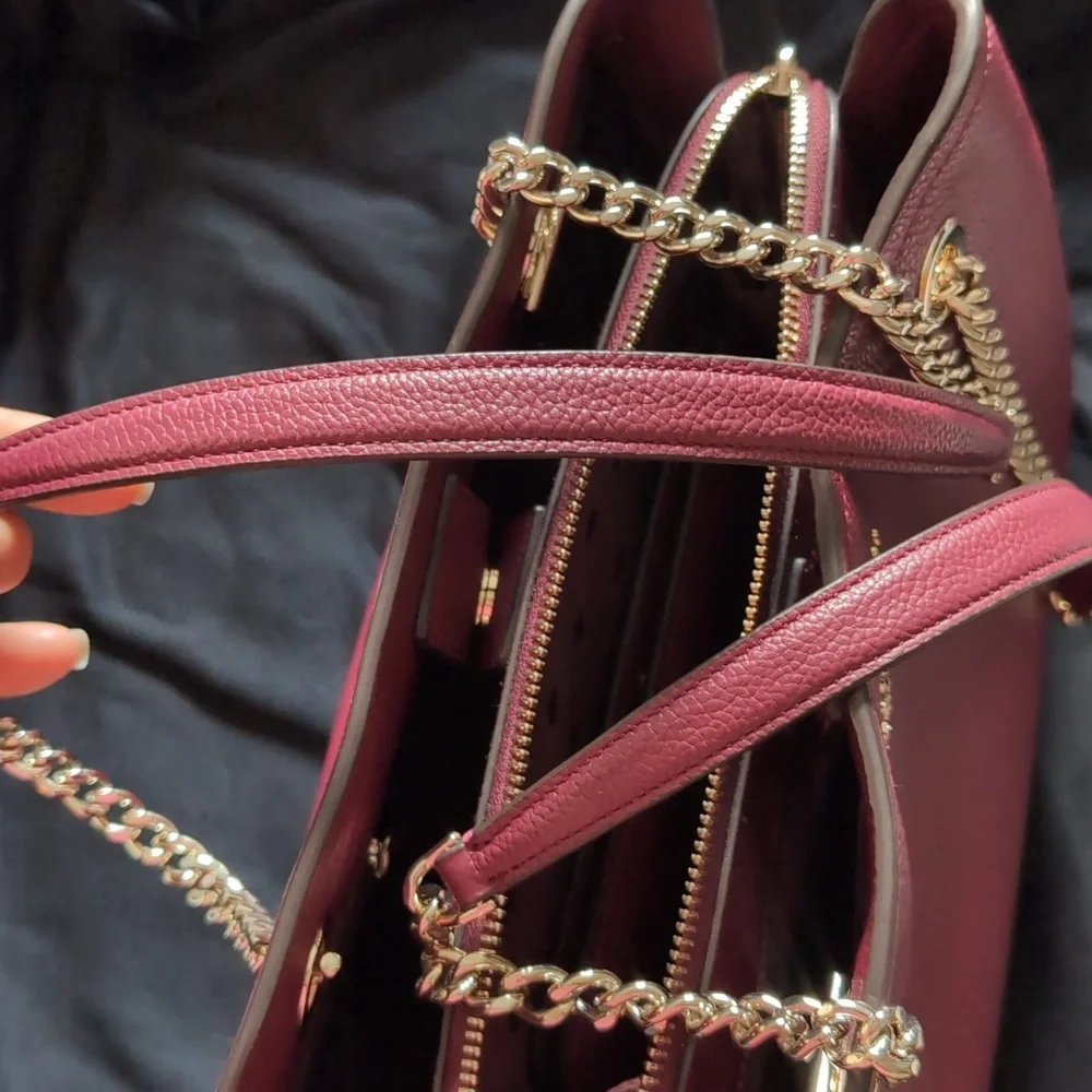 Kate Spade Burgundy Satchel and Wallet Set - Picture 15 of 16